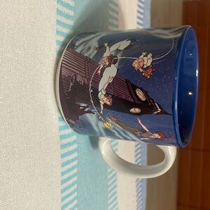 NEW Vtg Walt Disney Classic Peter Pan Coffee Mug Cup 12oz Japan Exclusive